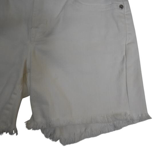 GAP Denim Women's 24R White 5" Denim Jean Shorts - Picture 5 of 11